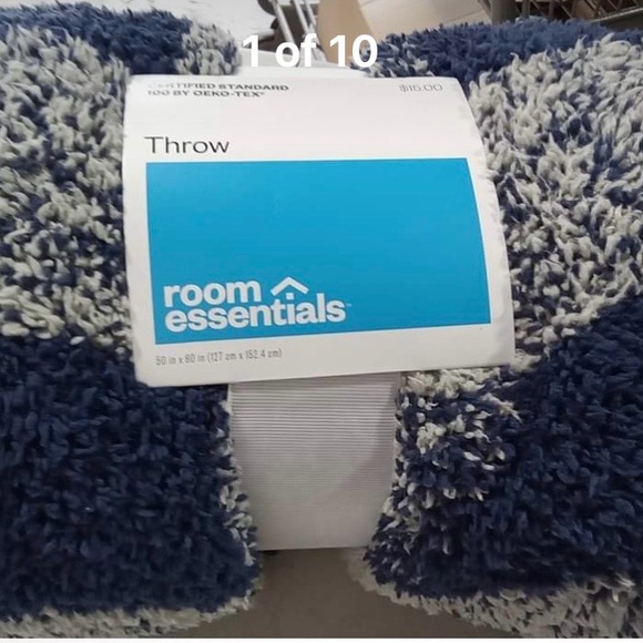 Room Essentials Other - 🆕 Room Essentials Navy Throw Blanket